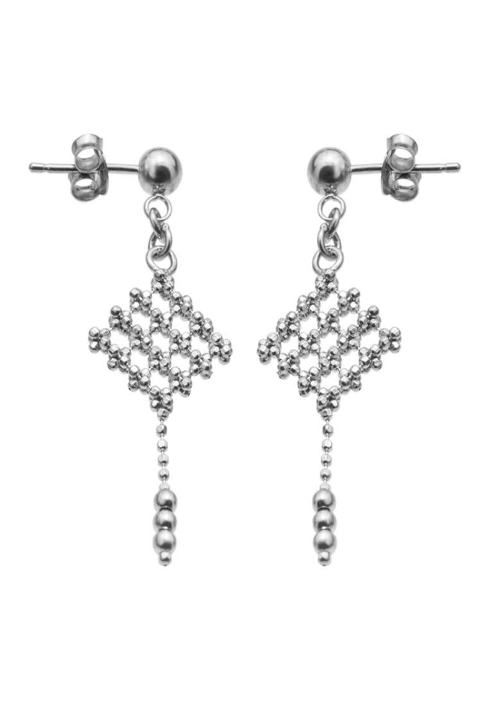 Masterpiece Silver Dangling Earrings