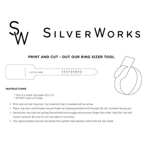 Silverworks 2 in 1 Aurora Princess Ring - Fashion Accessory for Women R6337