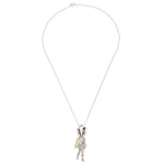 Silverworks N3460 Sailor Girl Necklace - Fashion Accessory for Women