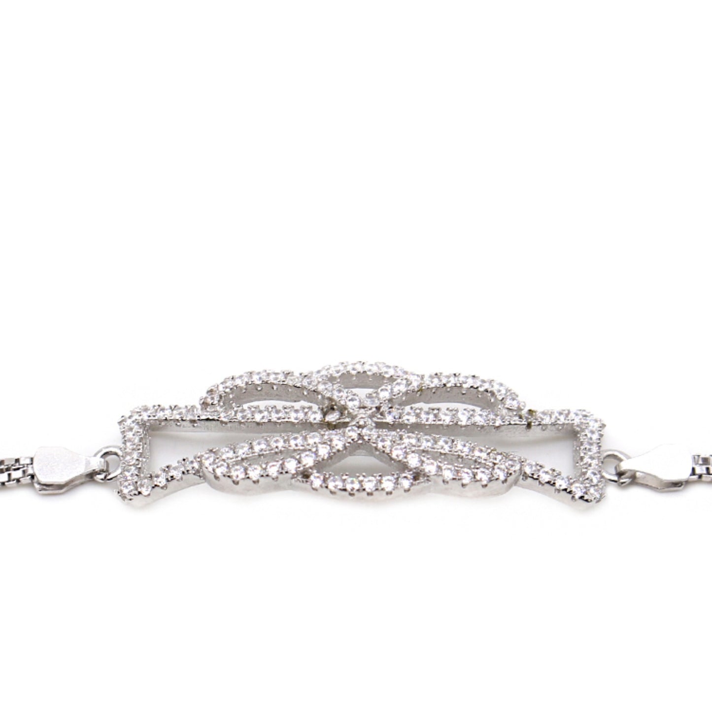 Danica 925 Sterling Silver Chain Bracelet | SilverWorks