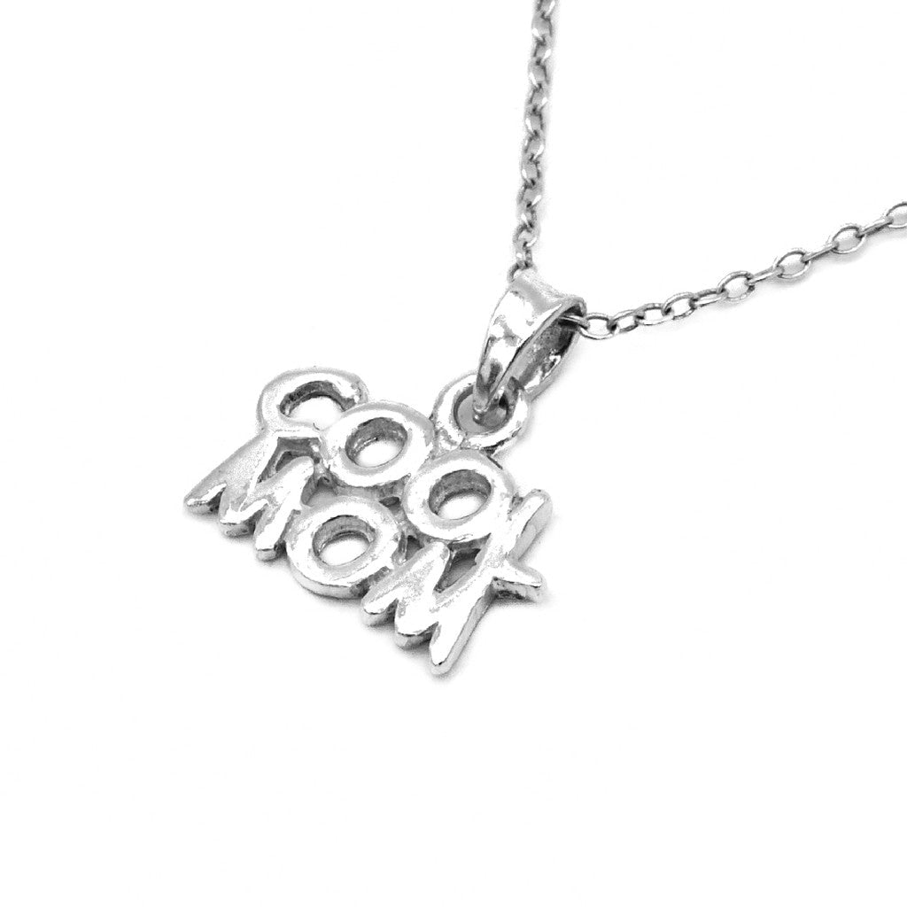 Dianne "Cool Mom" 925 Sterling Silver Pendant Necklace | SilverWorks