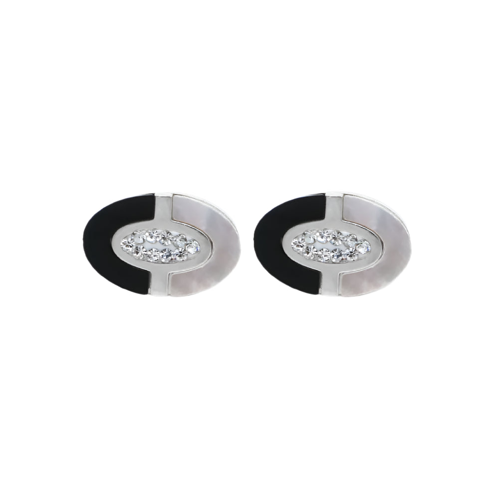 Mandy Oval Stainless Steel Jewelry Set | SilverWorks