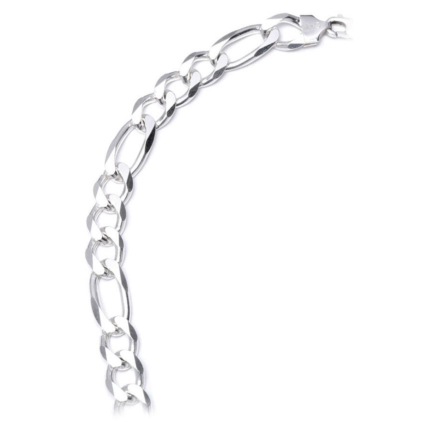 
                      
                        Atlas Thick Figarro 925 Sterling Silver Chain Necklace | SilverWorks
                      
                    