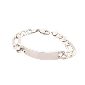Camelot Silver Figaro Bracelet