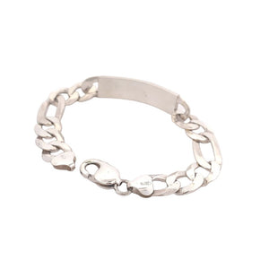 Camelot Silver Figaro Bracelet
