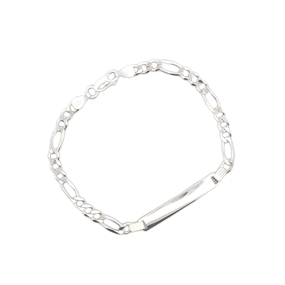Caroline Figaro 925 Sterling Silver Chain Bracelet | SilverWorks