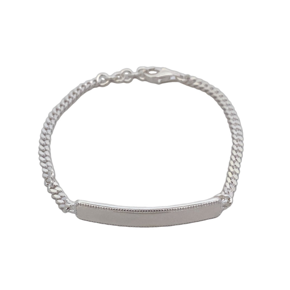 
                      
                        PATTERN SIDE ID BAR BRACELET
                      
                    