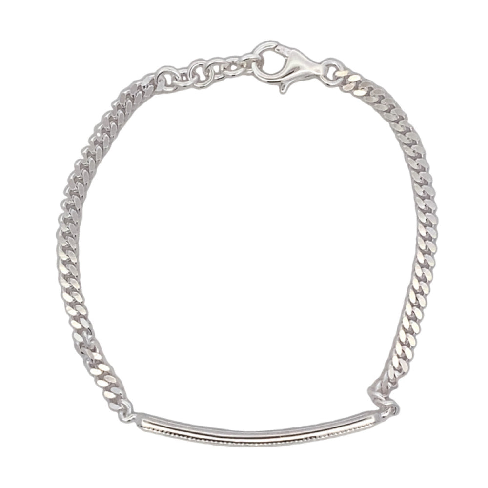 
                      
                        PATTERN SIDE ID BAR BRACELET
                      
                    