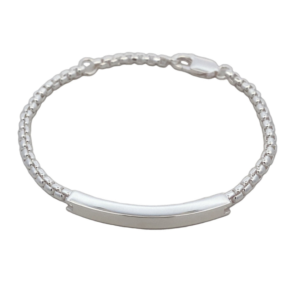 
                      
                        ROPE CHAIN WTH ID BAR BRACELET
                      
                    