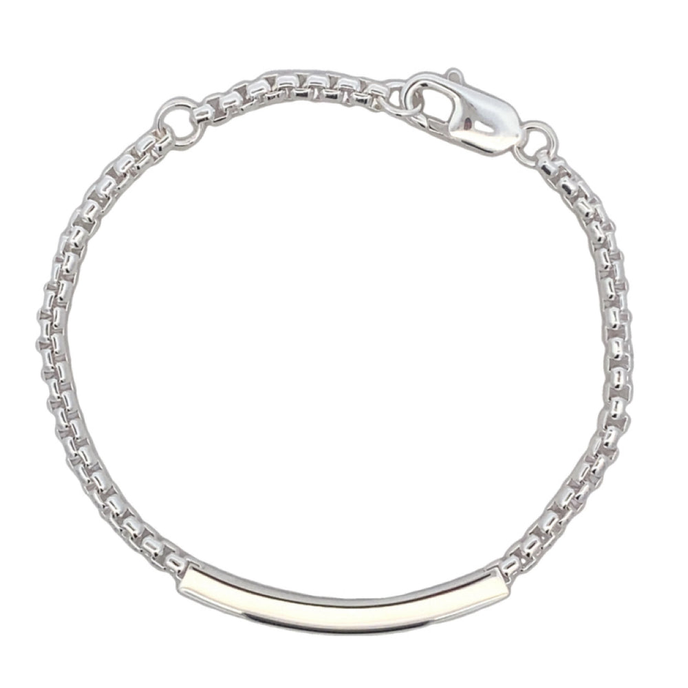 
                      
                        ROPE CHAIN WTH ID BAR BRACELET
                      
                    