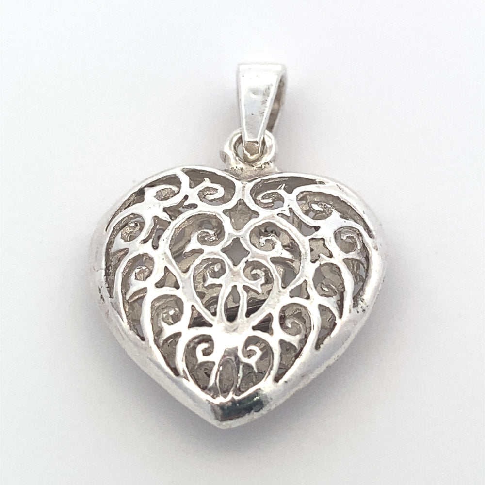 
                      
                        Cara Heart Celtic 925 Sterling Silver Pendant | SilverWorks
                      
                    