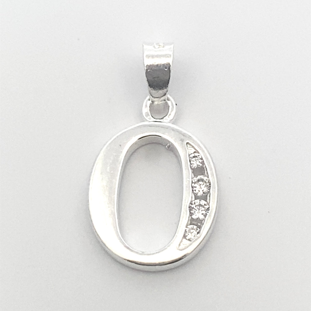 C4231 LETTER O W/CZ