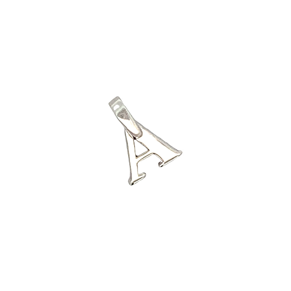 
                      
                        Aura Silver Alphabet Pendant
                      
                    
