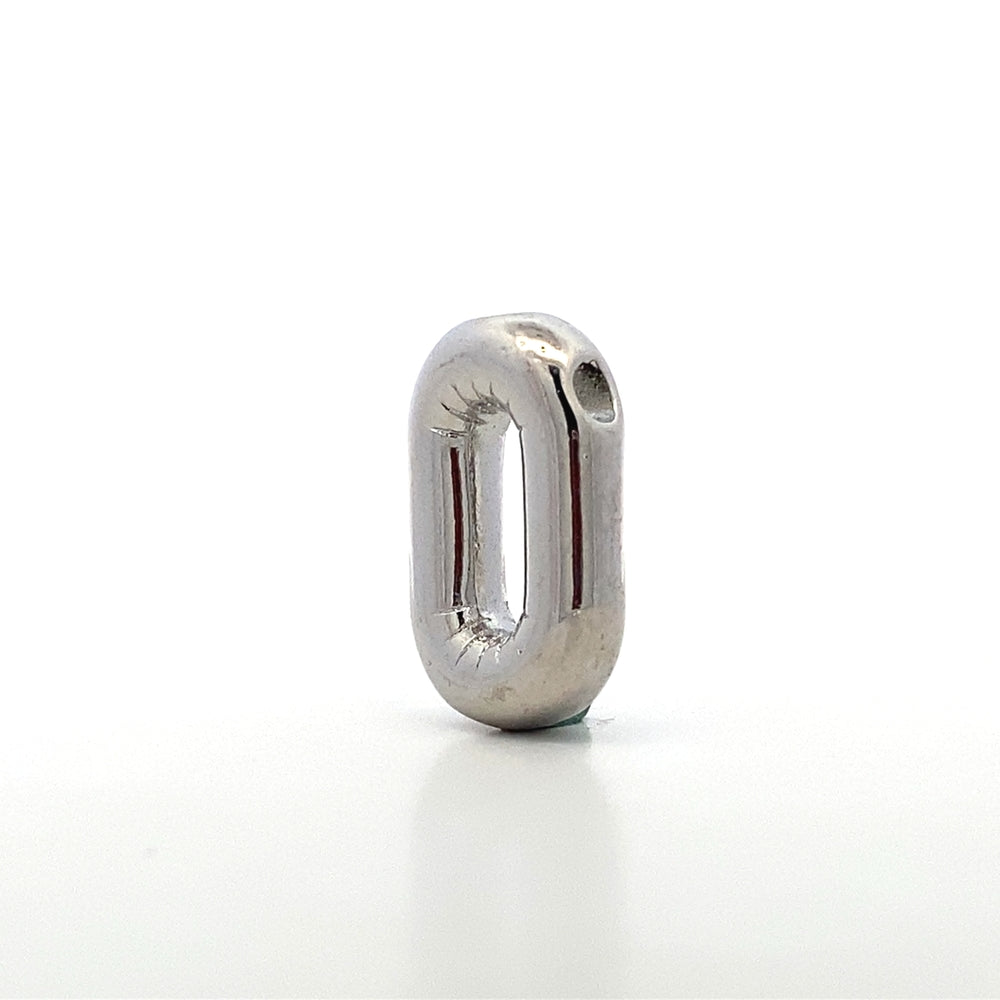 
                      
                        Number "0" Silver Pendant  925 Sterling Silver
                      
                    