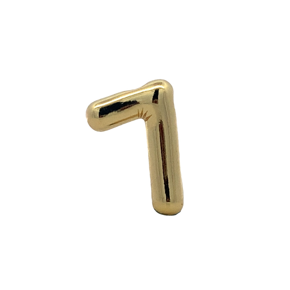 
                      
                        Number "7" Gold Pendant  925 Sterling Silver | SilverWorks
                      
                    