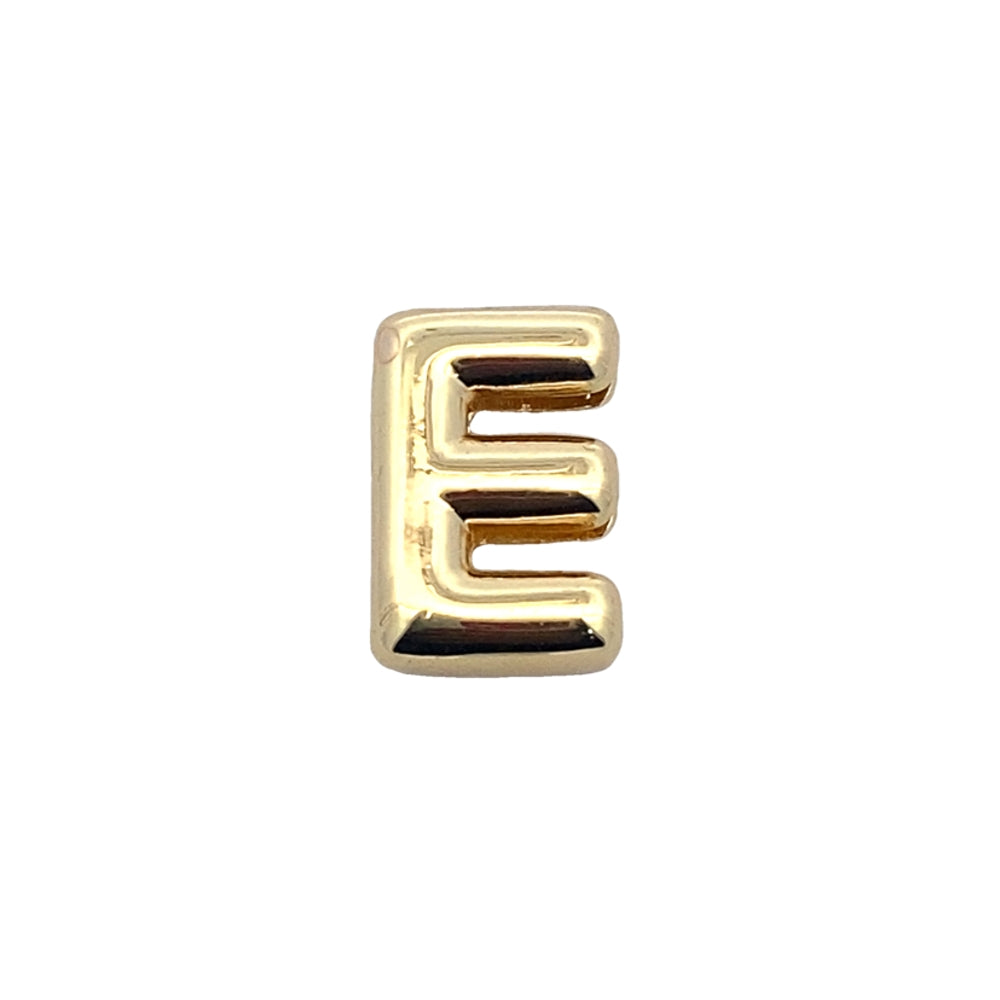 C5194 PLAIN GOLD COLOR LETTER E 2.1G