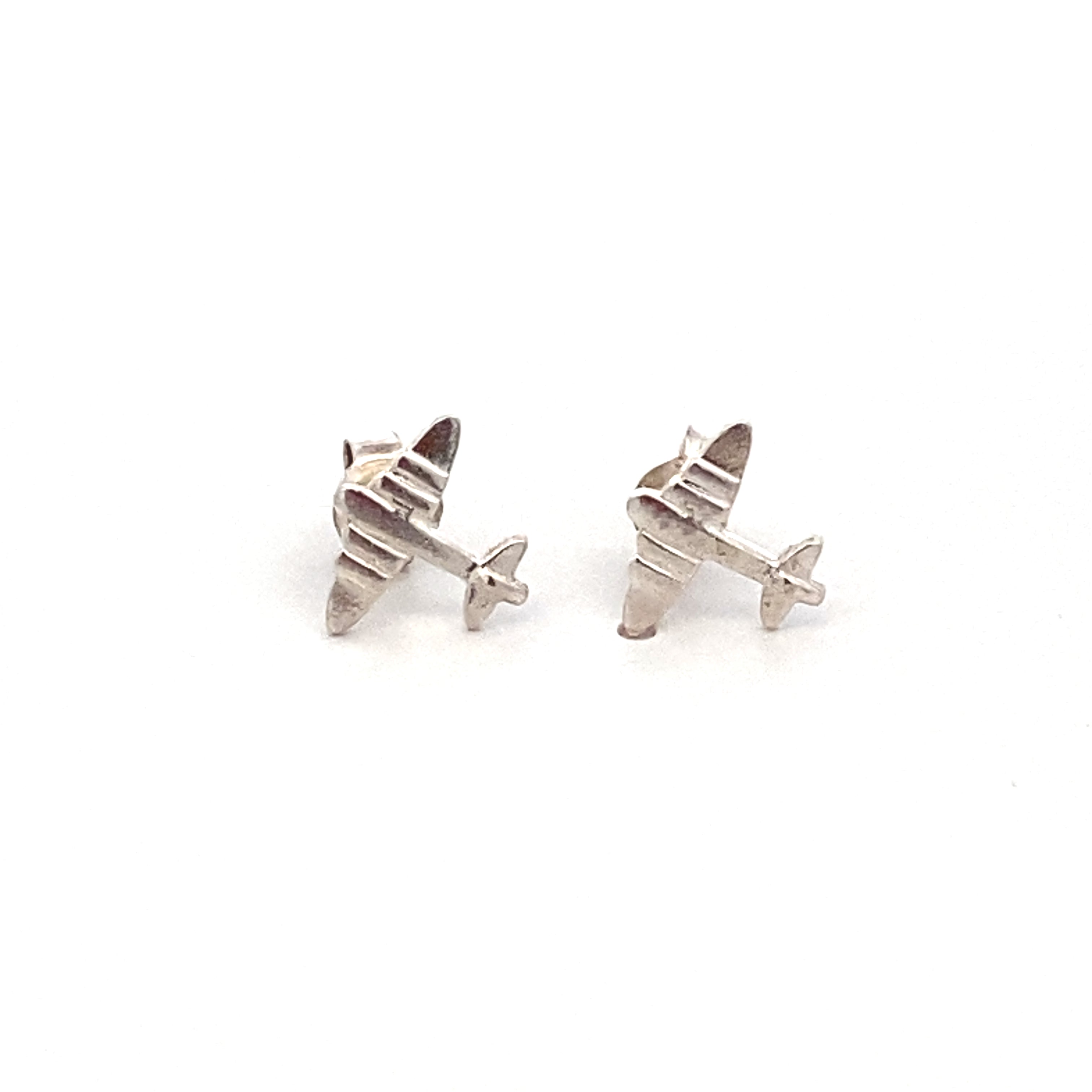 Small Airplane 925 Sterling Silver Earrings Philippines Silverworks SilverWorks