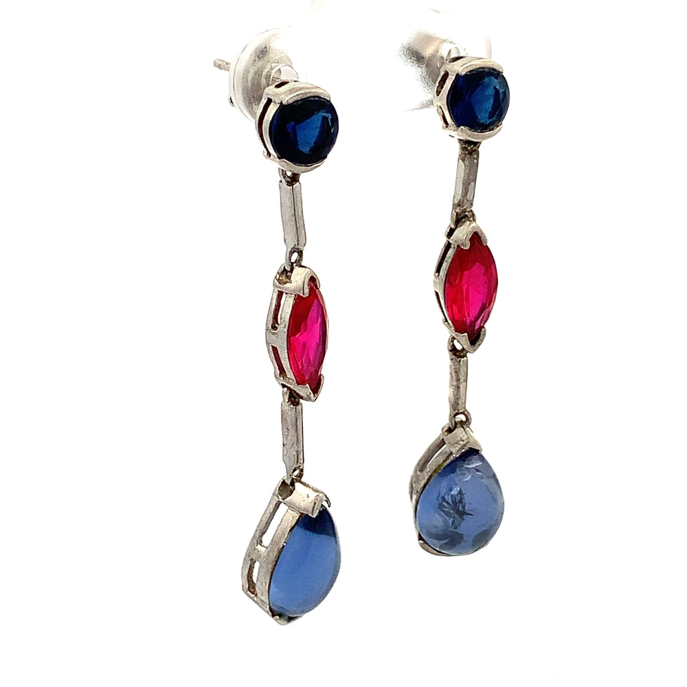 Stone Drop Earrings