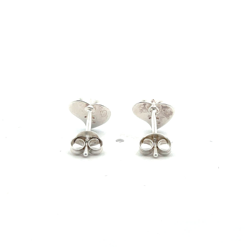 
                      
                        Martha Keyhole Heart 925 Sterling Silver Stud Earrings
                      
                    