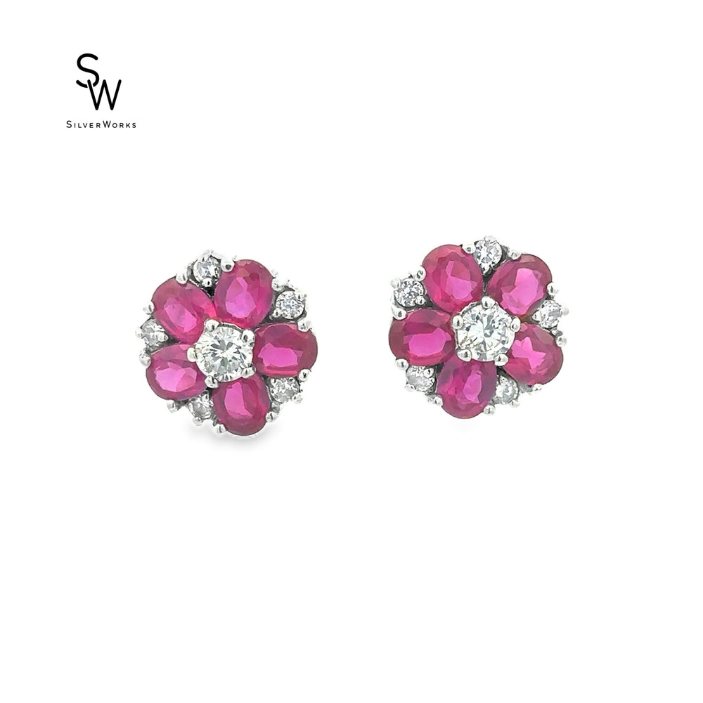 
                      
                        E5390 EARRING WITH OVAL CZ (MULTI)
                      
                    