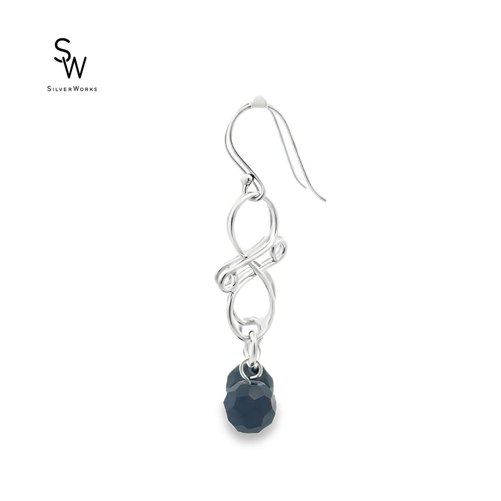 
                      
                        FWIRE INFINITY EARRINGS WITH BEADS
                      
                    