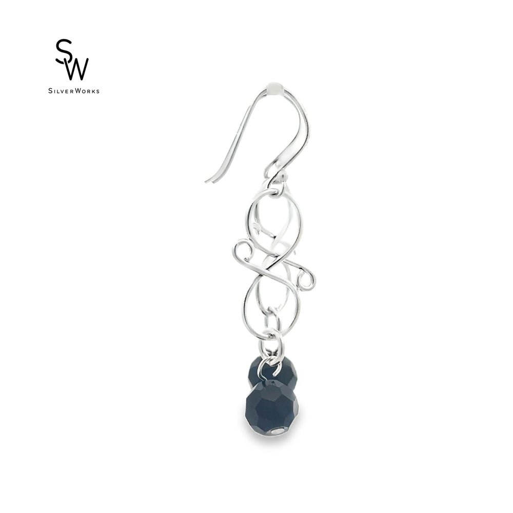 
                      
                        FWIRE INFINITY EARRINGS WITH BEADS
                      
                    