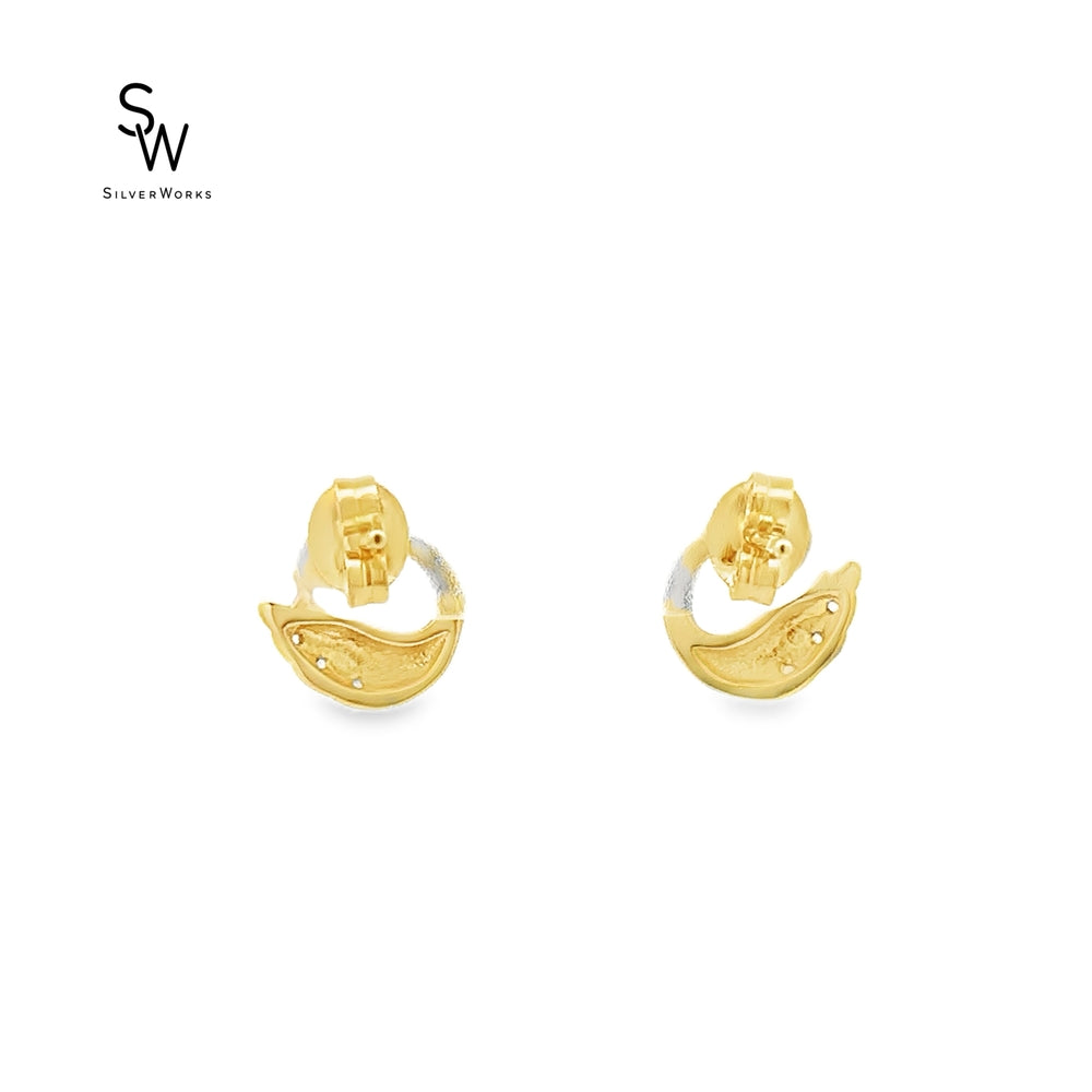 
                      
                        E7604 GOLD CZ PAVE FLAMINGO STUD 0.8G
                      
                    