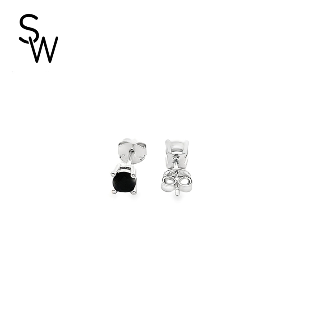 
                      
                        E7955 4 PRONG RND 4MM BLACK CZ STUD 0.8G
                      
                    
