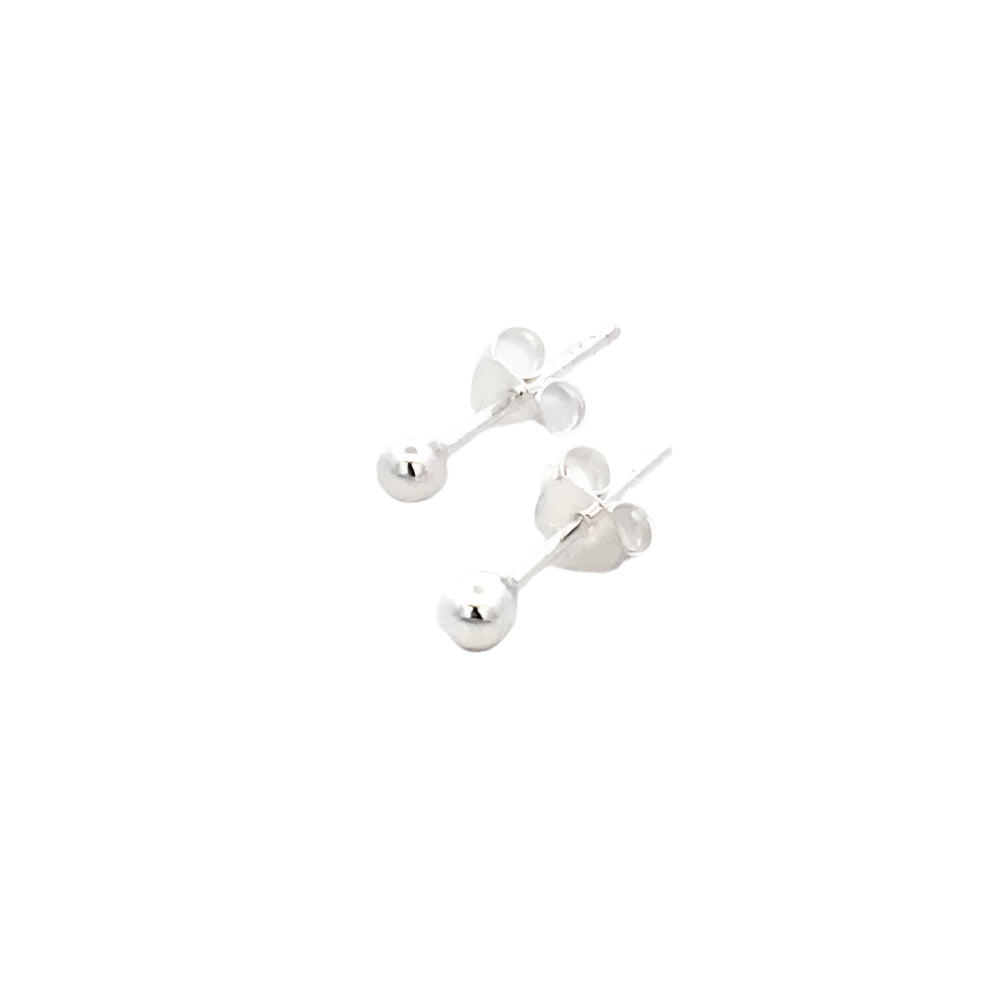 Niyah 925 Sterling Silver Stud Earrings | SilverWorks