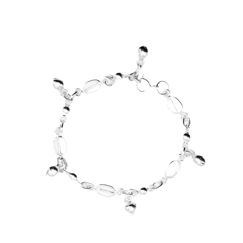 
                      
                        Melisa 925 Sterling Silver Charm Bracelet | SilverWorks
                      
                    