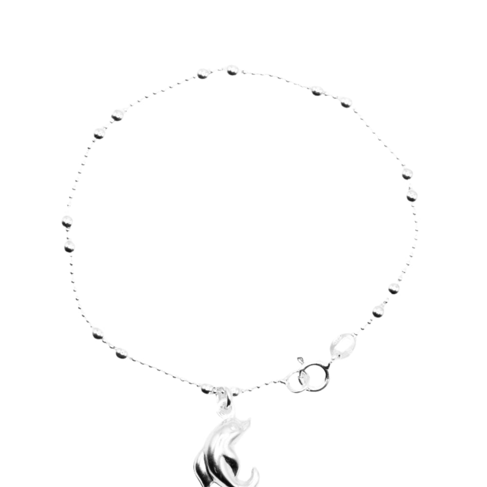 
                      
                        Zale Dangling Dolphin 925 Sterling Silver Chain Bracelet | SilverWorks
                      
                    