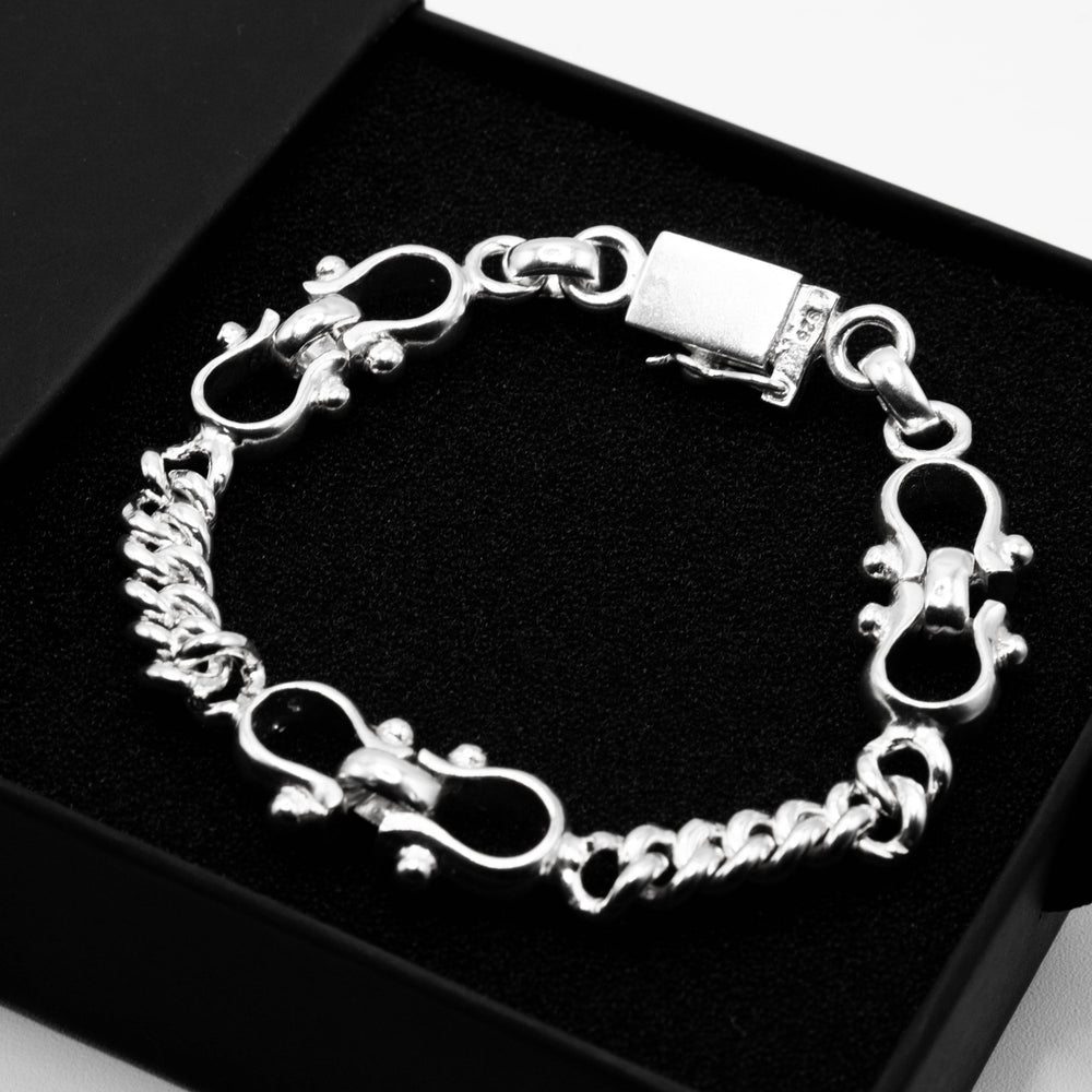 
                      
                        Silas 925 Sterling Silver Chain Bracelet | SilverWorks
                      
                    