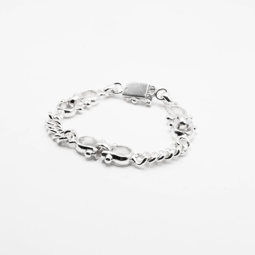 Silas 925 Sterling Silver Chain Bracelet | SilverWorks