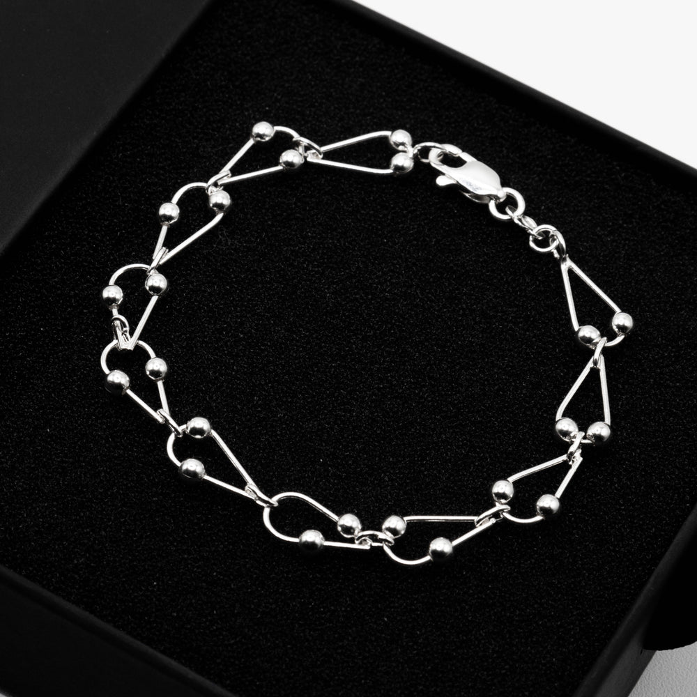 
                      
                        Glor 925 Sterling Silver Chain Bracelet | SilverWorks
                      
                    