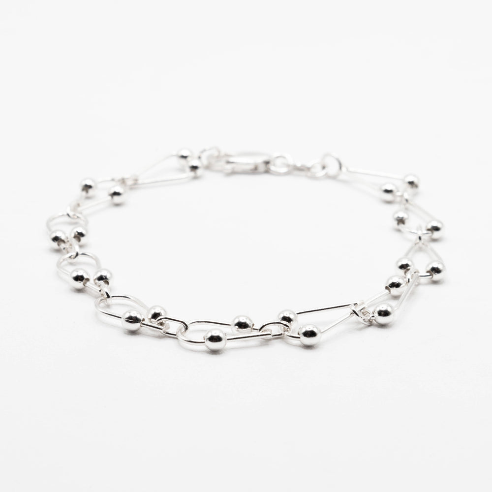 
                      
                        Glor 925 Sterling Silver Chain Bracelet | SilverWorks
                      
                    