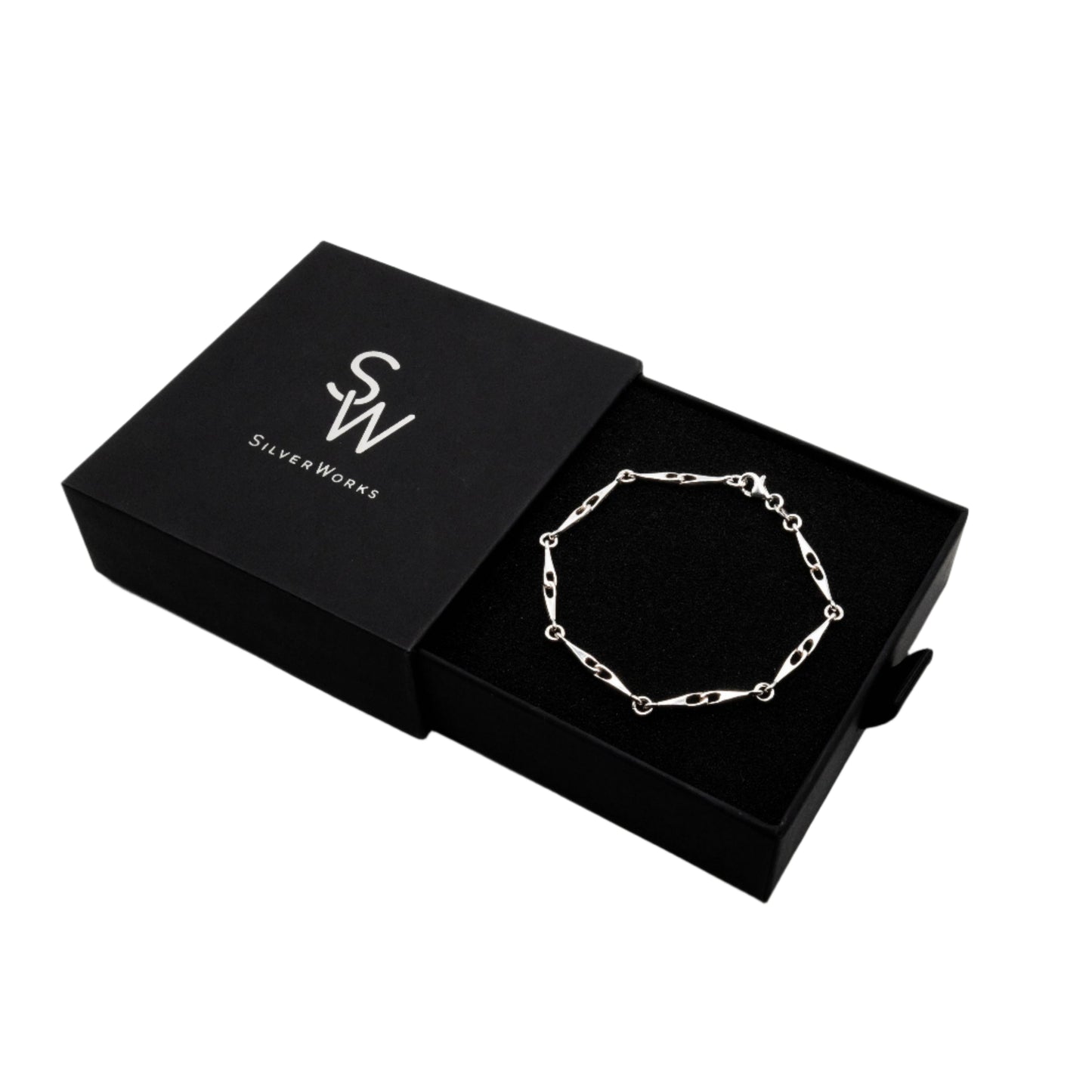 Matilda 925 Sterling Silver Chain Bracelet | SilverWorks