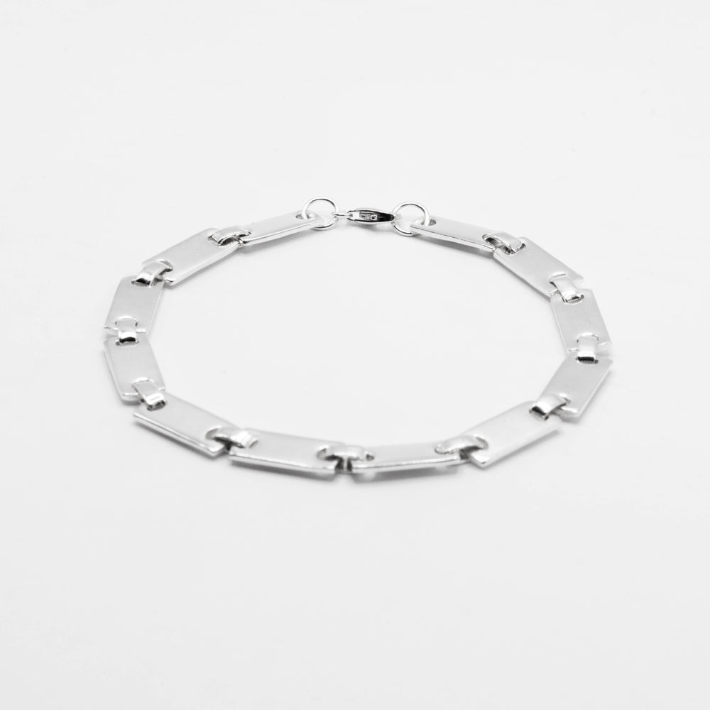 
                      
                        Toby Bar 925 Sterling Silver Chain Bracelet | SilverWorks
                      
                    