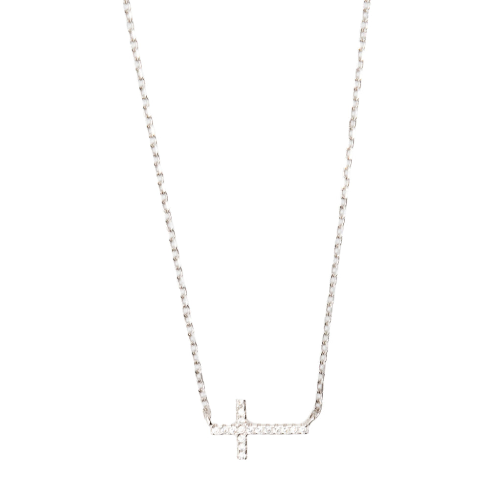 
                      
                        Carmi Cross 925 Sterling Silver Necklace | SilverWorks
                      
                    