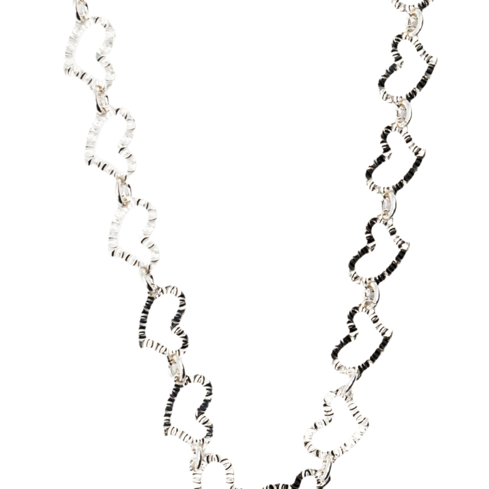
                      
                        Myra Heart 925 Sterling Silver Chain Necklace | SilverWorks
                      
                    