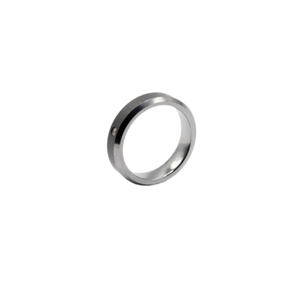 
                      
                        Heloise Tungsten Wedding Ring | SilverWorks
                      
                    