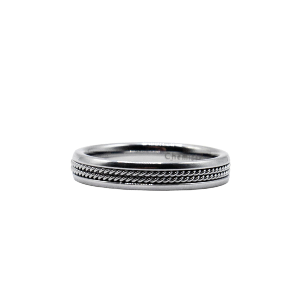 
                      
                        Zoe Braided Tungsten Ring | SilverWorks
                      
                    