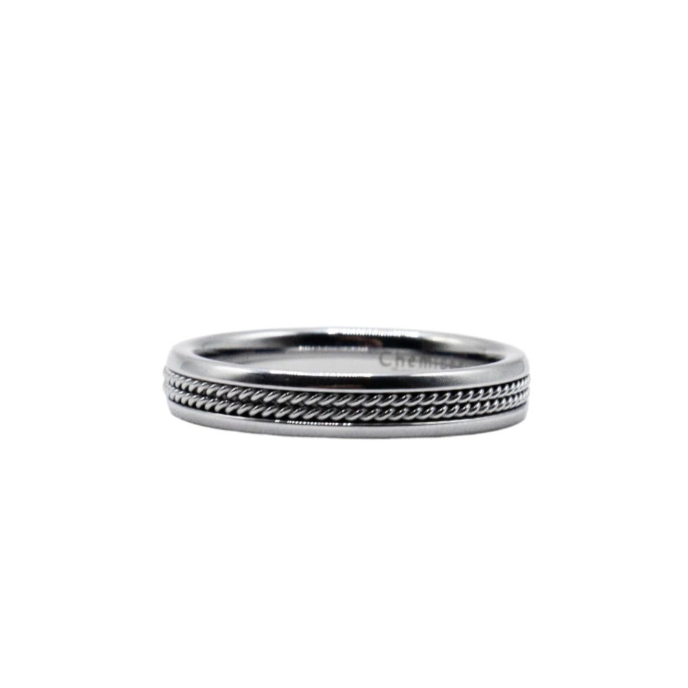 
                      
                        Zoe Braided Tungsten Ring | SilverWorks
                      
                    