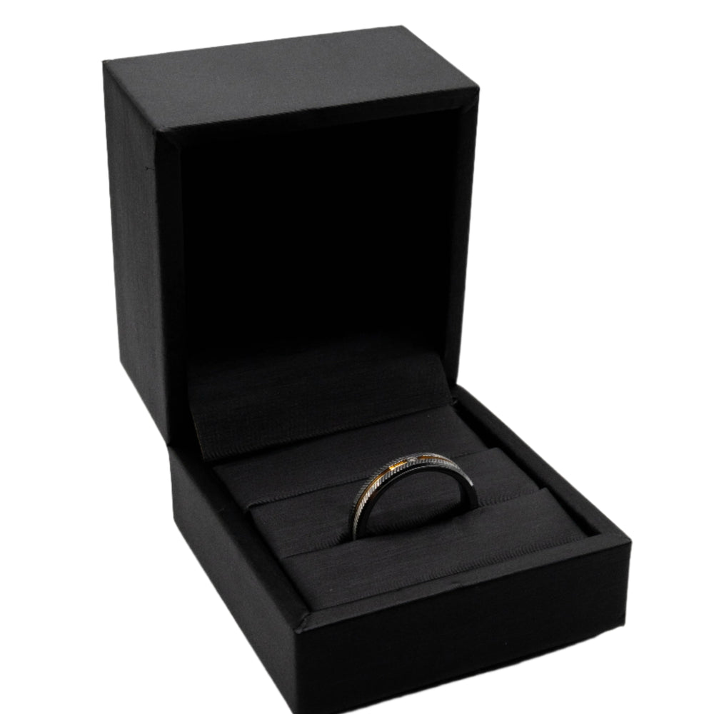
                      
                        Kelly Tungsten Wedding Ring | SilverWorks
                      
                    