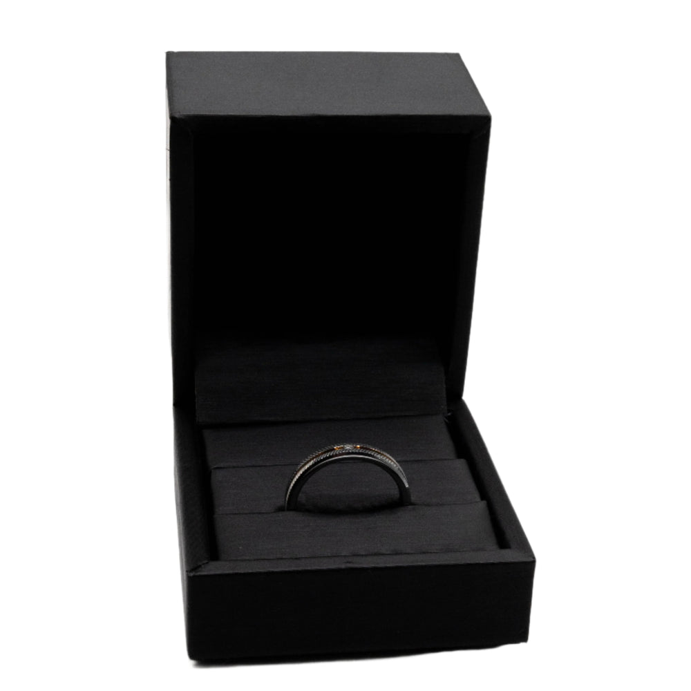 
                      
                        Kelly Tungsten Wedding Ring | SilverWorks
                      
                    