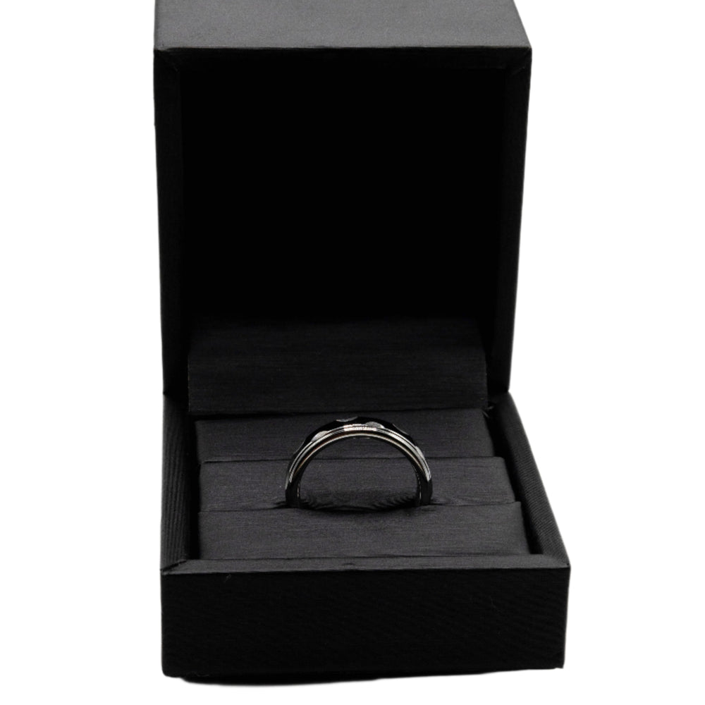 
                      
                        James Scallop Etched Tungsten Band Ring | SilverWorks
                      
                    