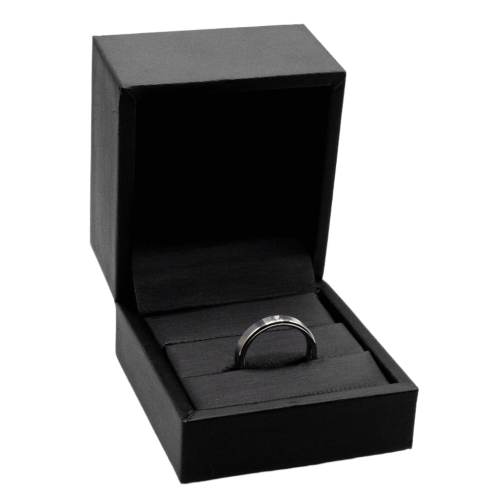 
                      
                        Mabel Tungsten Wedding Band Ring | SilverWorks
                      
                    