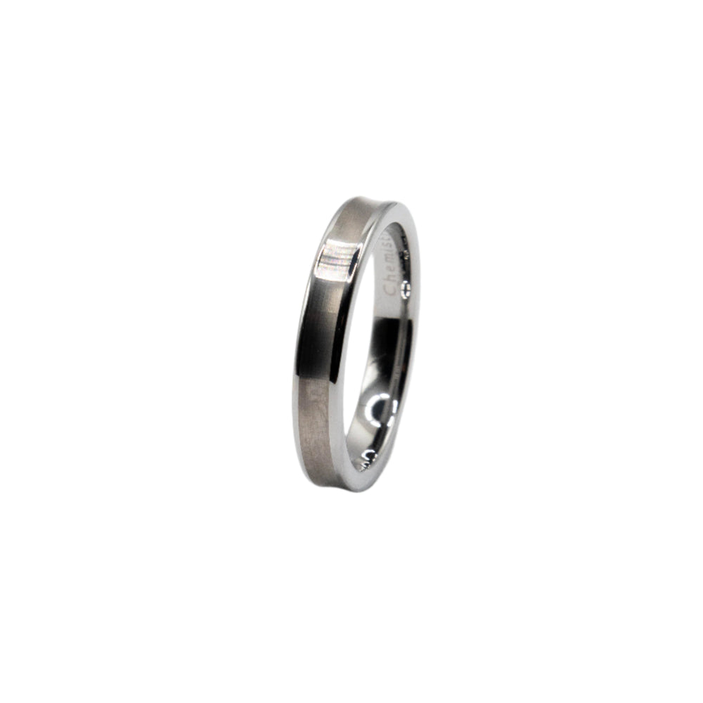 
                      
                        Lena Matte Tungsten Wedding Band Ring | SilverWorks
                      
                    