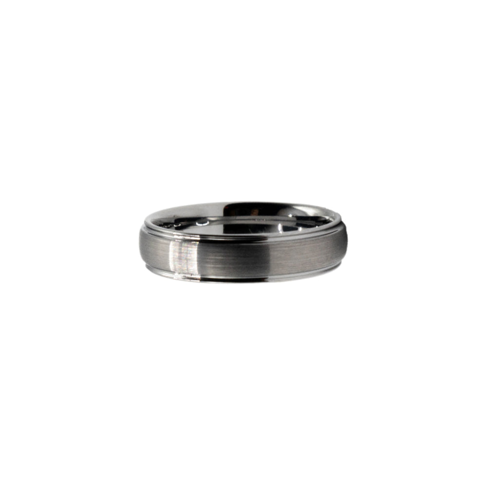 
                      
                        Sloan Matte Tungsten Wedding Band Ring | SilverWorks
                      
                    