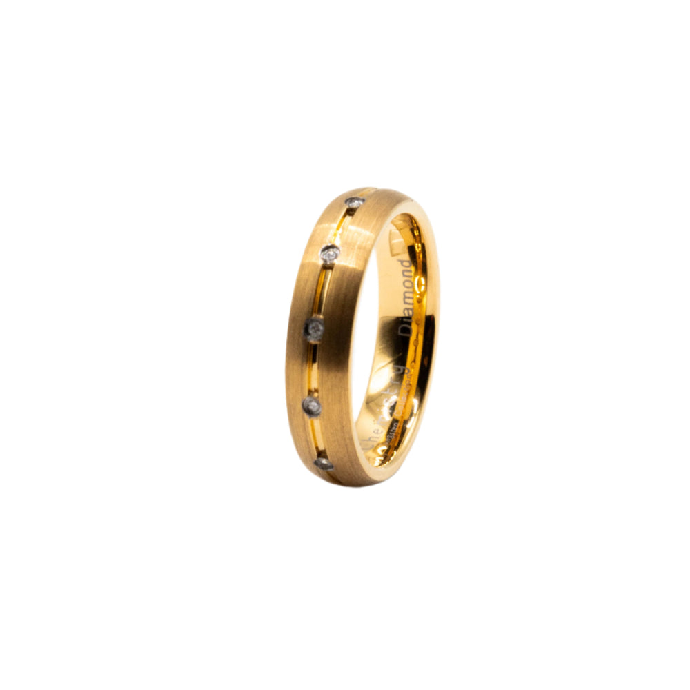 
                      
                        Timothy 5 Diamonds Tungsten Band Ring
                      
                    