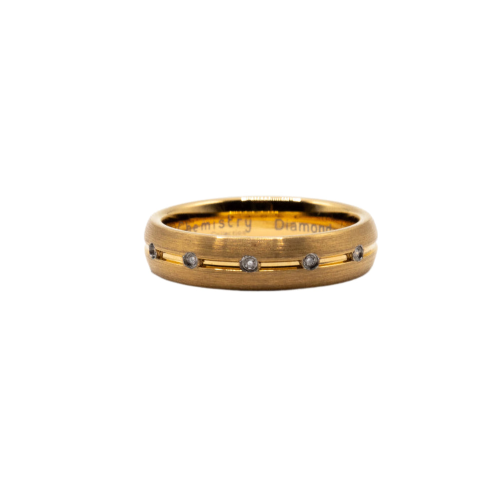 
                      
                        Timothy 5 Diamonds Tungsten Band Ring
                      
                    
